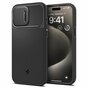 Spigen Optik Armor Magfit Case hoesje voor iPhone 15 Pro Max - zwart