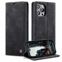 Caseme Retro Wallet Case hoesje geschikt voor iPhone 15 Pro Max - zwart