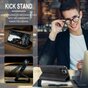 Caseme Retro Wallet Case hoesje geschikt voor iPhone 15 Pro Max - zwart