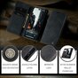 Caseme Retro Wallet Case hoesje voor iPhone 15 Pro Max - zwart