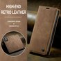 Caseme Retro Wallet Case hoesje voor iPhone 15 Plus - bruin