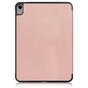 Trifold kunstleer hoes voor iPad 10e gen 10.9 inch 2022 - rose-gold