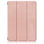 Trifold kunstleer hoes voor iPad 10e gen 10.9 inch 2022 - rose-gold