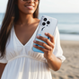 Doorzichtige TPU hoesje pinguin water geschikt voor iPhone X XS case