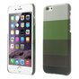 Glow in the Dark hoesje iPhone 6 6s - Groen tinten strepen cover