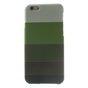 Glow in the Dark hoesje iPhone 6 6s - Groen tinten strepen cover