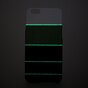 Glow in the Dark hoesje iPhone 6 6s - Groen tinten strepen cover