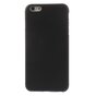 Effen zwart TPU hoesje iPhone 6 Plus 6s Plus silicone cover Black