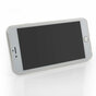 Natuursteen hoesje grijs-blauw iPhone 6 6s Silicone cover Stone case