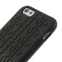 Zwarte autoband cover geschikt voor iPhone 6 Plus iPhone 6s Plus Silicone Autosporen hoesje