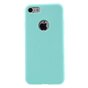 Lichtblauw silicone hoesje iPhone 7 8 lichtblauwe cover Effen Blue case