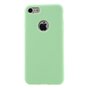 Effen groen gekleurde silicone hoesje iPhone 7 8 Groene cover Green case