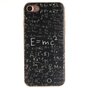 Natuurkunde formules TPU hoesje iPhone 7 8 SE 2020 SE 2022 E=MC2 wiskunde hoesje