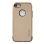 Caseology gouden hoesje iPhone 7 8 Golden TPU silicone case Zwarte cover