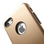 Caseology gouden hoesje iPhone 7 8 Golden TPU silicone case Zwarte cover