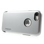 Caseology zilveren hoesje iPhone 7 8 Silver TPU silicone case Zwarte cover