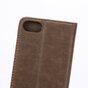 Wallet case iPhone 7 8 SE 2020 SE 2022 bookcase portemonnee hoesje Leder - Bruin