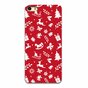 Kerstmis hoesje rood iPhone 6 en 6s TPU Christmas case Red Kerst cover
