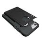 Zwart protect TPU hardcase hoesje iPhone 7 8 zwarte bescherming case