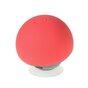 Draadloze bluetooth speaker paddenstoel rood mushroom