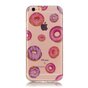 Donut hoesje doorzichtig TPU iPhone 6 en 6s case