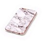 Marmer hoesje cover case iPhone 6 6s silicone - Marble - Wit