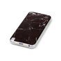 Zwart marmer iPod Touch 5 6 7 TPU hoesje marble case