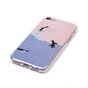 Doorzichtig iPhone 7 8 SE 2020 SE 2022 TPU pinguin hoesje transparant case