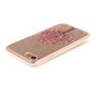 Doorzichtige roze bloesem boom iPhone 7 8 SE 2020 SE 2022 TPU hoesje case