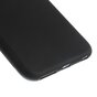 Zwart TPU hoesje iPhone 6 6s effen silicone cover Black extra grip