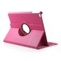 Roze iPad 2017 2018 case hoesje draaibare cover standaard