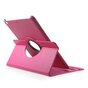 Roze iPad 2017 2018 case hoesje draaibare cover standaard