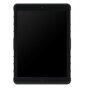 Zwarte survivor geschikt voor iPad 2017 2018 case hoes standaard