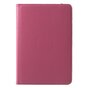 Roze lederen iPad mini 4 &amp; iPad mini 5 (2019) draaibare case hoes cover