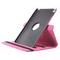 Roze lederen iPad mini 4 &amp; iPad mini 5 (2019) draaibare case hoes cover