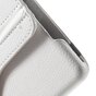 Witte lederen iPad mini 4 &amp; iPad mini 5 (2019) draaibare case hoes