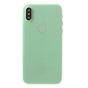 Groen hoesje iPhone X XS doorzichtig TPU case