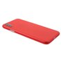 Rood iPhone X XS hoesje red doorzichtig TPU case