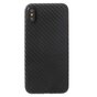 Zwart carbon iPhone X XS hoesje case cover