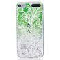 Doorzichtig sierlijke wit kant stof iPod Touch 5 6 7 hoesje silicone case cover TPU