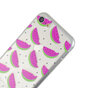 Doorzichtig watermeloen silicone hoesje iPhone 7 8 SE 2020 SE 2022 case cover watermelon