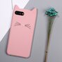 Schattige Kat snorharen iPhone 7 Plus 8 Plus hoesje case cover kitten - Roze