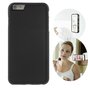 Anti-Gravity case hands-free selfie cover zwart iPhone 6 6s hoes nano coating