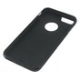 Anti-Gravity case hands-free selfie cover zwart iPhone 7 8 hoes nano coating