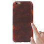 Thermal Fluorescerend color changing TPU iPhone 6 6s hoesje case cover rood