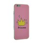 Roze Amsterdam Princess iPhone 6 6s hoesje case kroontje cover