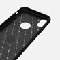 Carbon Armor hoesje iPhone X XS zwart TPU case bescherming