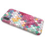 Gekleurde schubben hardcase geschikt voor iPhone X XS hoesje cover