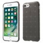 Grijze blokken TPU geschikt voor iPhone 7 8 SE 2020 SE 2022 hoesje case cover