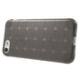 Grijze blokken TPU geschikt voor iPhone 7 8 SE 2020 SE 2022 hoesje case cover
